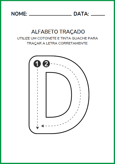 ATIVIDADES COM ALFABETO 1