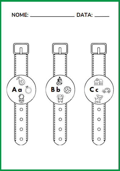 ATIVIDADES COM ALFABETO 4